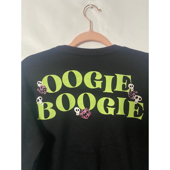 Disney Nightmare Before Christmas Oogie Boogie "Roll The Dice" Sweatshirt XS - Picture 7 of 7
